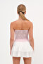 Strapless Patterned Blouse B17240-F3 - 6
