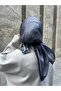 Cotton Soft Pearl Pattern Scarf-Anthracite