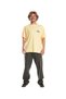 Eqyzt07654 Take Us Back Logo Ss Men's T-Shirt Yellow - 4