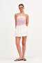 Strapless Patterned Blouse B17240-F3 - 3