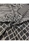 Black Beige Thin Soft Knitted - 150 cm - 6