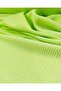 Neon Green Wrapped Jersey Pouf - 120 cm - 2