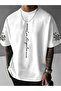 Los Angeles T-Shirt for Men, Wide Cut Casual Summer T-Shirt,