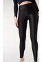 Women's Shiny High Waist Leggings - 3