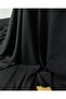 Black Little Diamond Patterned Crepe-Like - 160 cm