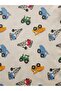 Long-Sleeved Patterned Kids Pajama Set #printedkidspajamas #laundrygarden #cranepatternpajamas - 6