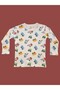 Long-Sleeved Patterned Kids Pajama Set #printedkidspajamas #laundrygarden #cranepatternpajamas - 2