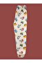 Long-Sleeved Patterned Kids Pajama Set #printedkidspajamas #laundrygarden #cranepatternpajamas - 4
