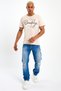 Superlife Men's Crew Neck Standard &Regular Fit T-Shirt Spr22Ts110 - 3