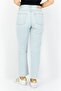 Women Up Sized Washed Denim Jeans, Blue - 2