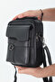 Genuine Leather Long Strap Cross Shoulder and Men's Handbag / 100% Leather Men's Bag - 4