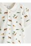 Printed Boy's T-Shirt and Shorts 2-Piece (S5) - 5