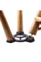 Plastic Connection Apparatus - Furniture Table, Triple Coffee Table, Angled Graduated Foot Base - 2