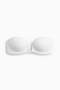 Non-wired push-up balconette bra