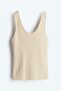 Knitted vest top