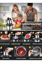 2-Speeds 4L Electric Meat Grinder Chopper Food Processor 4-Blades 800W SK-7028 Black/Sliver - 5