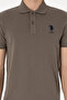 Men’s Mink Slim Fit Polo Collar Basic T-Shirt 50305929-VR052 - 6