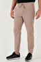 Regular Fit Normal Waist Straight Leg Tie-Up Jogger Pants Men's Pants Cf25617801 - 5