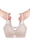 Wire Free Push up Seamless Removable Pad Breathable Sports Bra