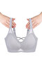Wire Free Push up Seamless Removable Pad Breathable Sports Bra
