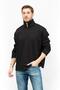 Half Zip Colorblock Coat - 2