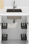 4-Piece Adhesive In-Cabinet Organizer, 4-Piece Bathroom Organizer, Shower Shelf Organizer Shampoo Holder - 2