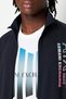 Men's Crew Neck Sweatshirt Navy Blue - 4