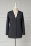 Women's Mother Thin Combed Cotton Seasonal Short Model Pocket Buttoned Front Jacket Short Cardigan