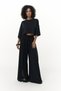 Nell Black Crop T-Shirt Pants Set - 6