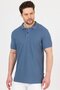 Men's Compact Combed Cotton Pola Collar T-Shirt - 2
