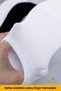 Original Women 6 Pairs Premium Comfortable Sports Shoes Sneaker Seamless Invisible Solid Color Socks - 3