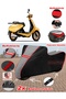 Ramzey Star 150 L Tarpaulin Topcase Compatible Motorcycle Tarpaulin (Grey-Black Red Stitched)