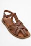 Andres Tan Genuine Leather Women's Sandals - 3