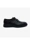 64670 Black Genuine Leather Men's Classic Shoes