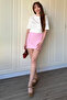 Basic Mini Pink Skirt
