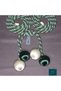 4 Bulk Emerald-Cream (225) Silk String Wrap Fund Tulle Double Curtain Ceiling Tie Accessory - 3