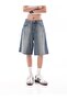Y2K Trend Baggy Jean Shorts Bermuda - 4