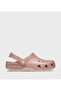 حذاء Crocs Classic Glitter Clog باللون الكوارتز اللامع