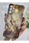 Samsung Galaxy A32 Compatible Artistic Patterned Transparent Phone Case - 3