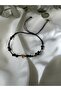 parachute rope crystal beaded star bracelet