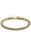 Unisex Bracelet in Gold Snake Chain Steel (4 mm)