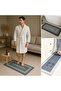 Bath Mat Buffer Magic Super Water Absorbent 40X120 cm Long Size Non-Slip Base Quick Drying Stylish Design - 4