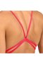 Tropic Swimsuit Lace Back Women's Red Swimwear - 5