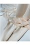 Pastel Pale Salmon Colored Wrinkle Chiffon (Width 150 cm X Length 150 cm) - 2