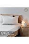 2-Piece Microfiber Single (90x190cm) Plain Fitted Sheet Set - 4