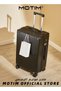 2pcs Boarding Carry-on Luggage Sets Aluminum Framed Suitcase Travel Luggage 14＋24inch - 2
