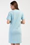 Women's Short Sleeve Maternity Blue Nightgown C2T3N0O114 - 4