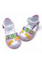 Orthopedic Baby Girl and Child Sandals Bouquet Series White Pink Yellow Bkt2409 - 4