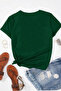 Unisex San Francisco Printed Relaxed Cut Green T-Shirt - 2