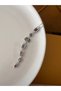Silver Color Stainless Steel Zircon Colorful Stone (Y) Design Necklace Length 45 Cm. - 2